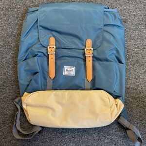 Herschel Supply Co. Retreat Backpack, blue camping - 23L